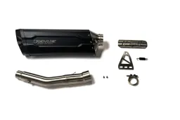 Pot d'échappement sport Slip On REMUS NXT Triumph Tiger 1200 GT, black, RACING