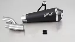 HYPERCONE, slip on (muffler with connecting tube) for BMW S 1000 RR, stainless steel black, 60 mm, incl. EC homologation