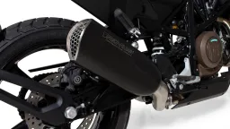 Slip On REMUS NXT (silencer), stainless steel black, incl. EC type approval