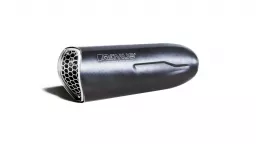 Slip On REMUS NXT (sport silencer), stainless steel black, incl. ECE type approval