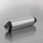 HEXACONE, slip on (muffler with connection tube), stainless steel, EEC