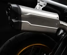 REMUS 8 2.0 Slip On Sport Exhaust BWM F 900 GS, Stainless steel matt, RACING