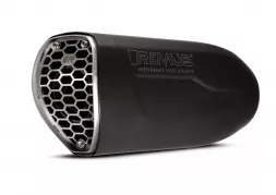 Slip-On REMUS NXT (silencer), stainless steel black, incl. ECE type approval