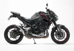 REMUS BoostR, Slip on (sport exhaust), Stainless steel black, NO EC approval